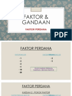 Faktor & Gandaan Modul HEBAT