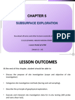 Site Investigation Methods for Subsurface Exploration