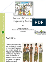 Review of Community Organizing Concepts