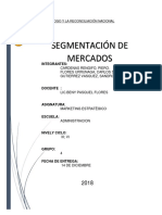 Segmentación de Mercados