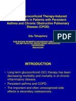 Chronic Glucocorticoid Therapy-Induced Osteoporosis in Patients With Persistent Asthma and Chronic Obstructive Pulmonary Disease (CPOD)