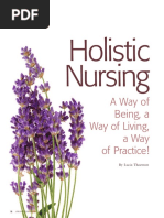 Holistic Nursing A Way of Being