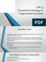 Competitive Strategy in Fragmented Industries