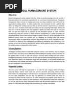 Payroll Management System Project Report | PDF | Payroll Tax | Payroll