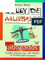 Arthur Bloch - LA LEY de MURPHY para Abogados