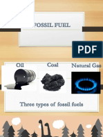 Types of fossil fuels and how they are formed