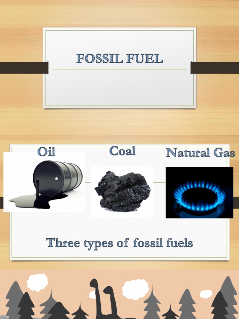 Fossil Fuel PDF Petroleum Natural Gas