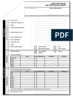 Formulir Daftar Riwayat Hidup - RS Royal Progress