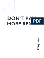 Don'T Pay: More Rent!