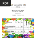 First Quiz q2 With Tos All Subjects