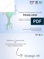 Chasing Transformations Through PRIME-HRM-Director Azucena Esleta