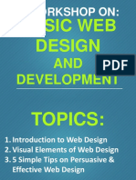 Basic Web Design: A Workshop On