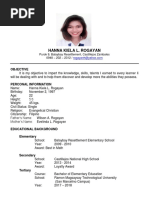 Hanna Kiela L. Rogayan: Purok 9, Balaybay Resettlement, Castillejos Zambales 0948 - 202 - 2312