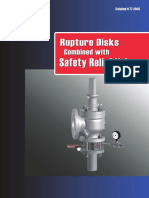 BSB Rupture Disk With Safety Relief Valves
