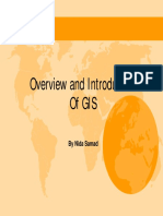 Overview and Introduction of Gis: by Nida Samad
