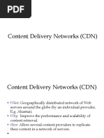 Content Delivery Networks (CDN)