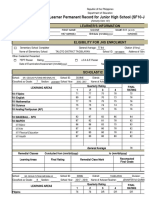 School Form 10 Sf10 Nicone