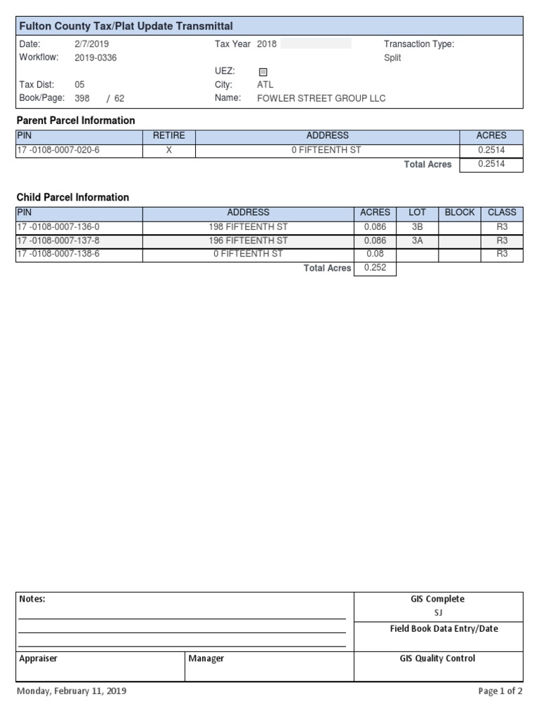 2019-0336 Plat Report PDF | PDF | Computer Data | Data