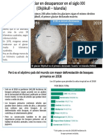 Primer Glaciar en Desaparecer en El Siglo XXI