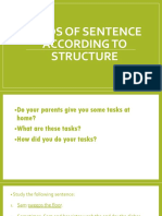 5 English - 3 Kinds of Structure