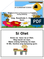 Pagpapaunlad NG Kasanayan Sa Pagbasa Grade 1