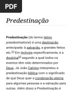 predestinação.