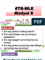 Mtb-Mle Modyul 8
