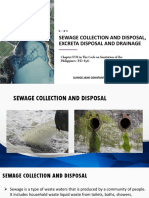 Sewage Collection and Disposal, Excreta Disposal and Drainage