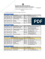 Jadwal Perkuliahan Semester Ganjil 2019/2020 Kelas B