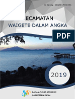 Kecamatan Waigete Dalam Angka 2019