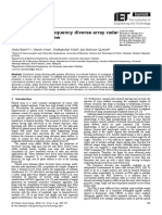 Freq Divers Array Radar PDF