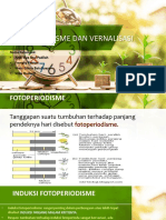 FOTOPERIODISME DAN VERNALISASI