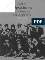 Siete Migraciones Japonesas en Mexico 1890 1978 924624