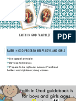 Faith in God Pamphlet