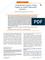 Lens-Based Glaucoma Surgery: Using Cataract Surgery To Reduce Intraocular Pressure