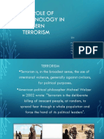 The Role of Technology in Modern Terrorism