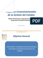 Aspectos Comunicacionales de La Gestion de Cambio