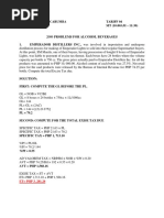 Excise Tax Computation for Alcohol Products | PDF | Beer | Ethanol