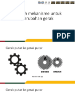 Perubahan Gerak