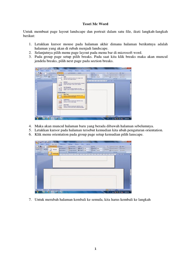 Teori MC Word | PDF
