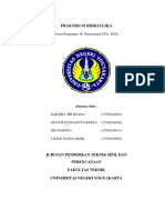 Laporan Praktikum Hidraulika Saluran Terbuka Seragam