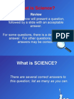 The Nature of Science