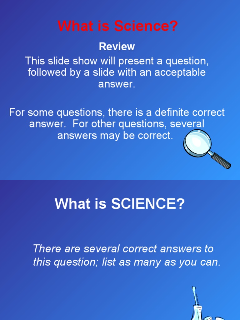 Understanding Science: Key Concepts Explained | PDF | Experiment | Science