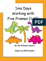 Dino Days Working With Five Frames (1-10)