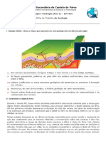 Ficha de Trabalho Datação Relativa e Radiométrica