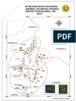 Peta Daerah Selonjono, Sawahan, Ponjong, Gunung Kidul, DIY