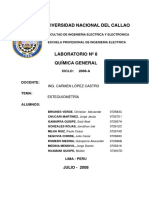 Laboratorio Estequiometria PDF