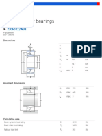 Spherical Roller Bearings: Dimensions