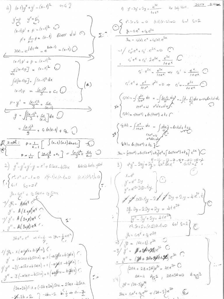 English Translation of Mathematical Expressions | PDF