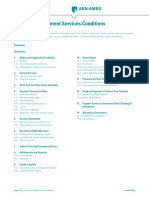 Commercial Payment Services Conditions Summary